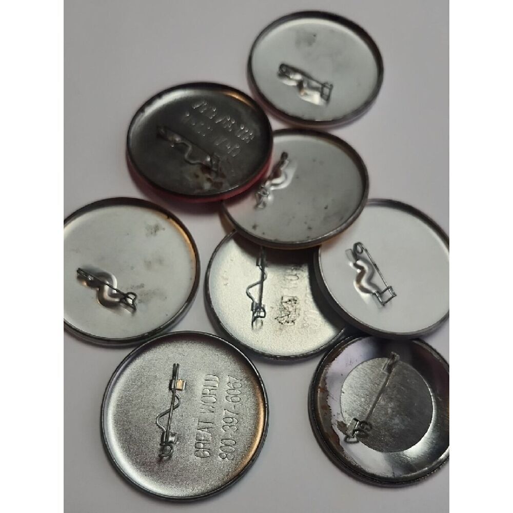 Tractor Event Pin Lot — Multicolor Tractor Buttons - Picture 5 of 5